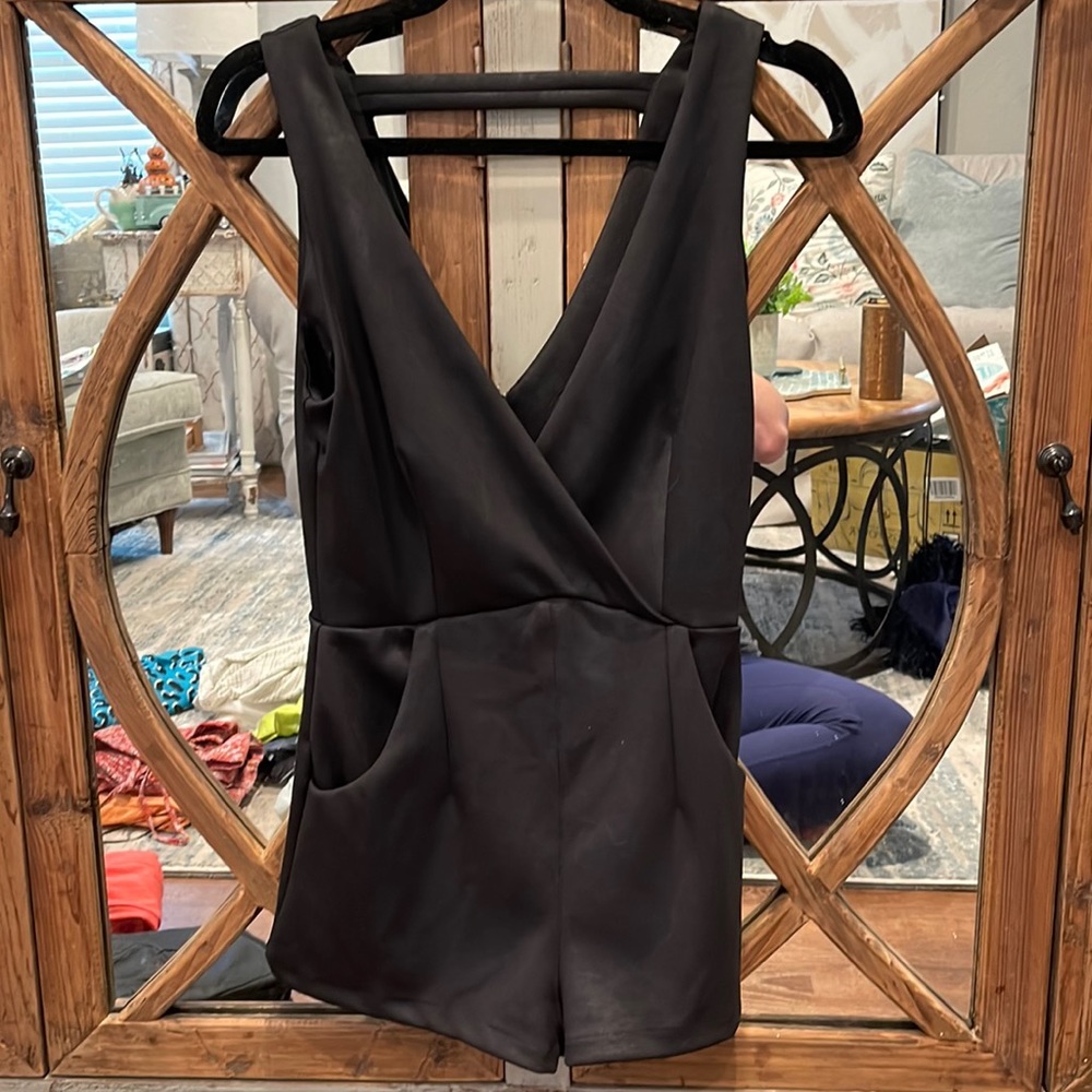 Free People V Neck Romper